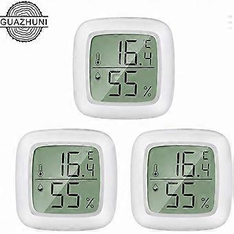 Digitales Thermometer für Reptiliengehege, Hygrometer mit Komfortanzeige zur einfachen Überwachung der Lebensbedingungen von Haustieren