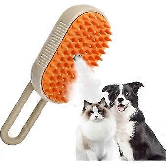 3 In 1 Cat Steam Brush Pet Electric Spray Massage Comb Pet Hair Removal Comb