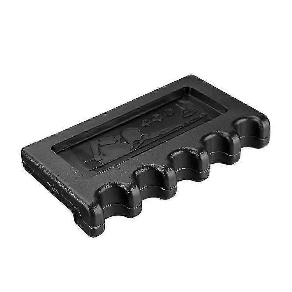 Billiard accessories rack compatible with pool cue storage