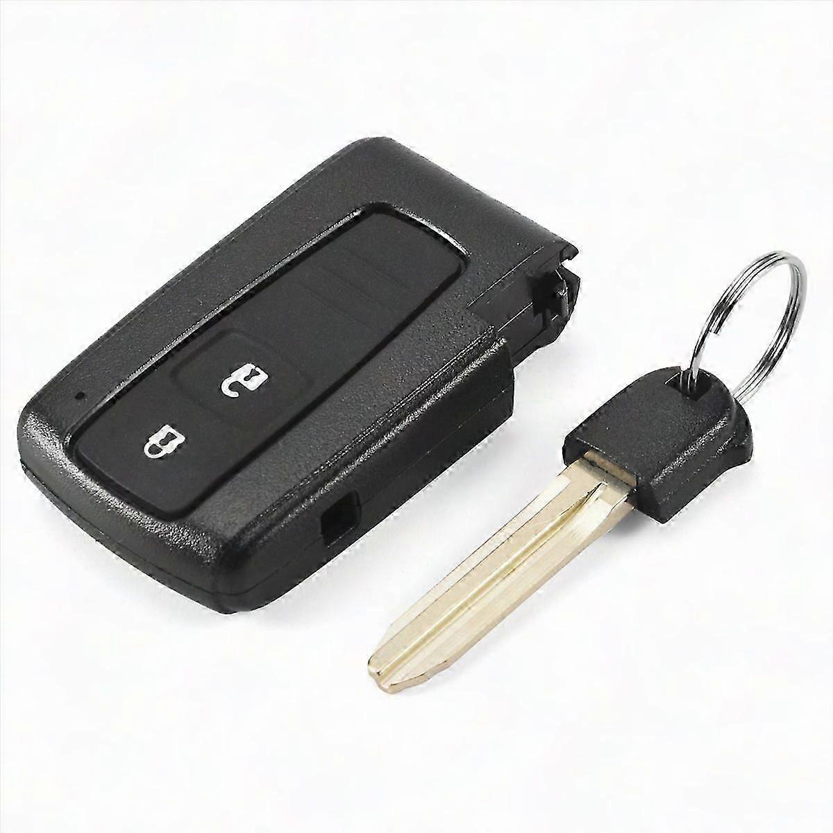 2 Button Smart Remote Key Case & Blade For PRIUS