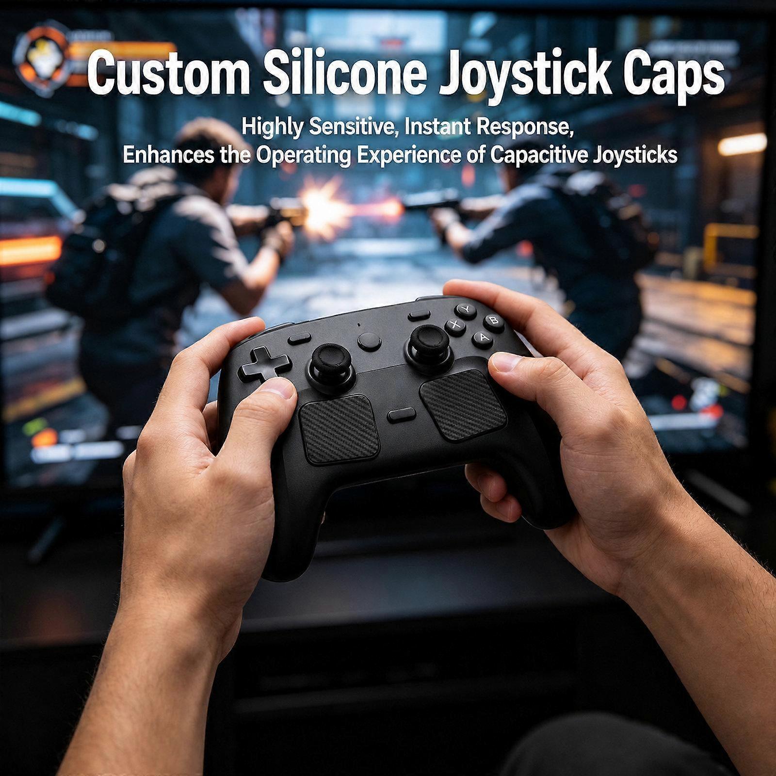For Steam Controller 2 PGTECH 12-in-1 Protective Kit Accessories Set