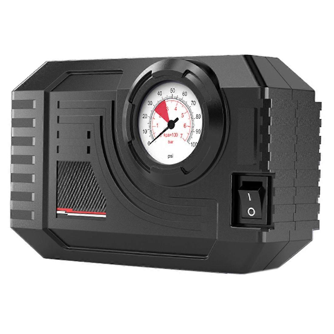 Mini Wired Mechanical Air Compressor - for Car/Motorcycle/Bicycle Tires