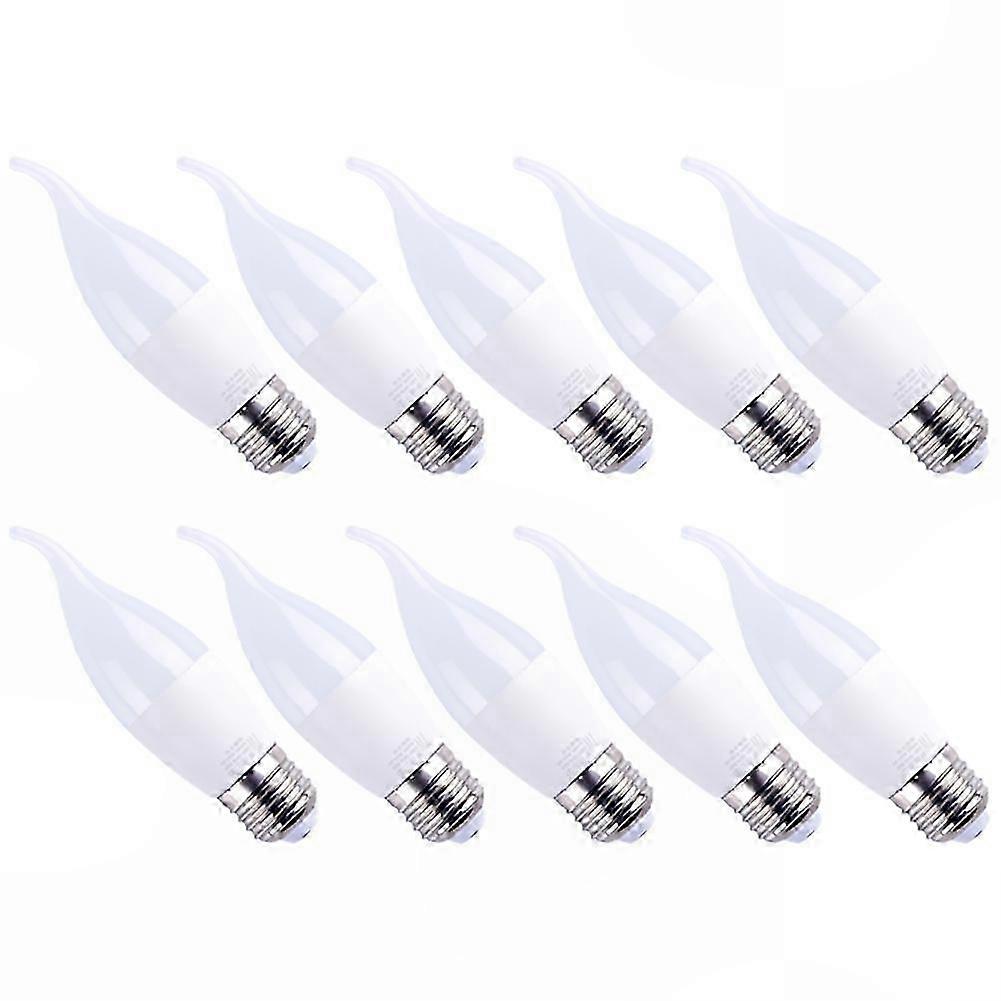 Indoor Downlight Installations 10 PCS Pull Tail Light Bulb Set with 7W E27 Base LEDs