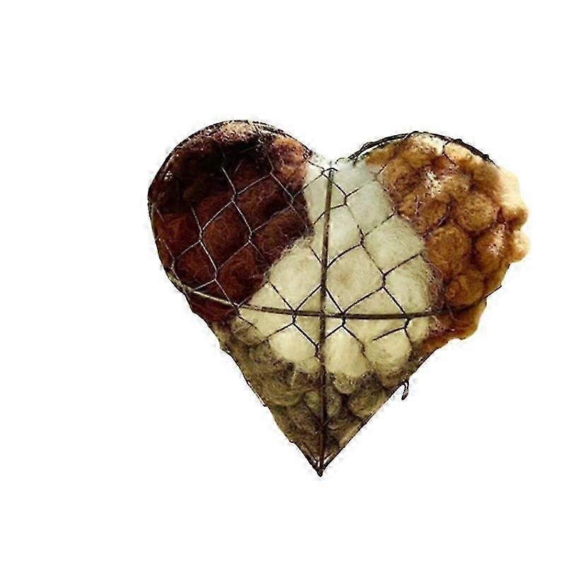 Handmade Refillable Bird Nesting Heart