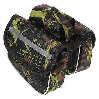 Mountain Bike Saddle Bag for Riding Equipment Two Side Pouch