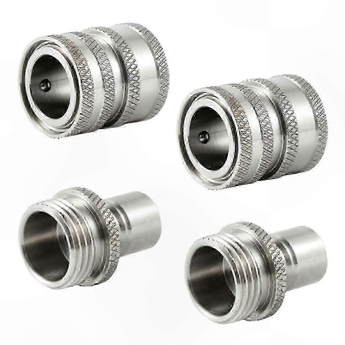 3/4 GHT Stainless Hose Quick Coupler