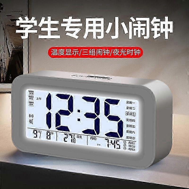 Luminous Silent Large-Print Alarm Clock