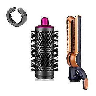 Round brush & airflow attachment compatible with Styler HS01 HS05 HS08 spare parts hair dryer diffuser nozzle A top