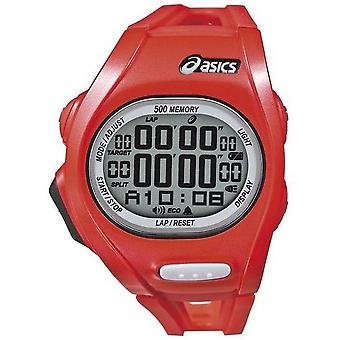 Asics race regular watch for Unisex Digital Quartz with CQAR0110 Rubber Bracelet