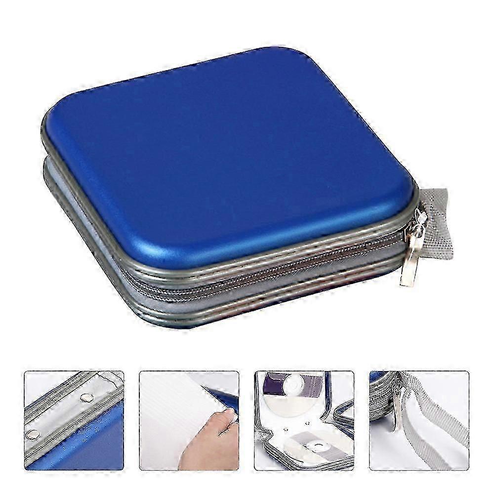Cd Folder Dvd Holders Rectangular Shape Protection 16 5x15 5cm Portable 1Pack