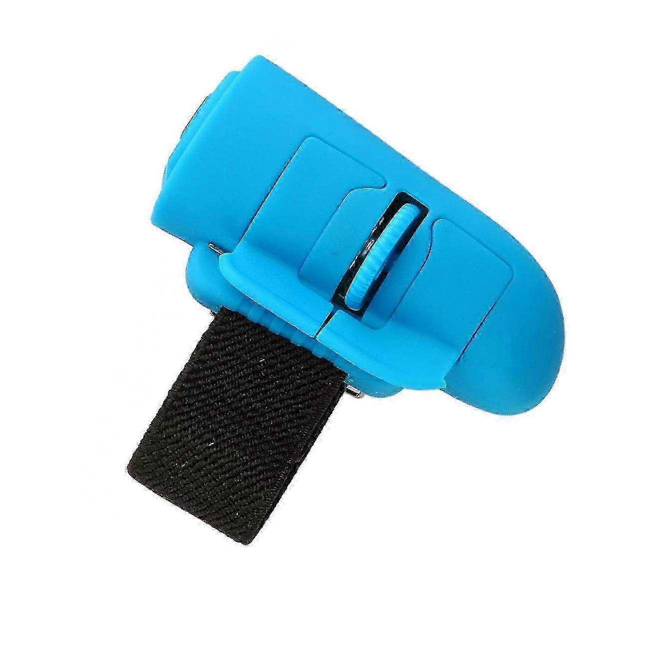 Wireless USB Optical Ring Mouse for Laptop PC Blue Compact and Convenient@ff