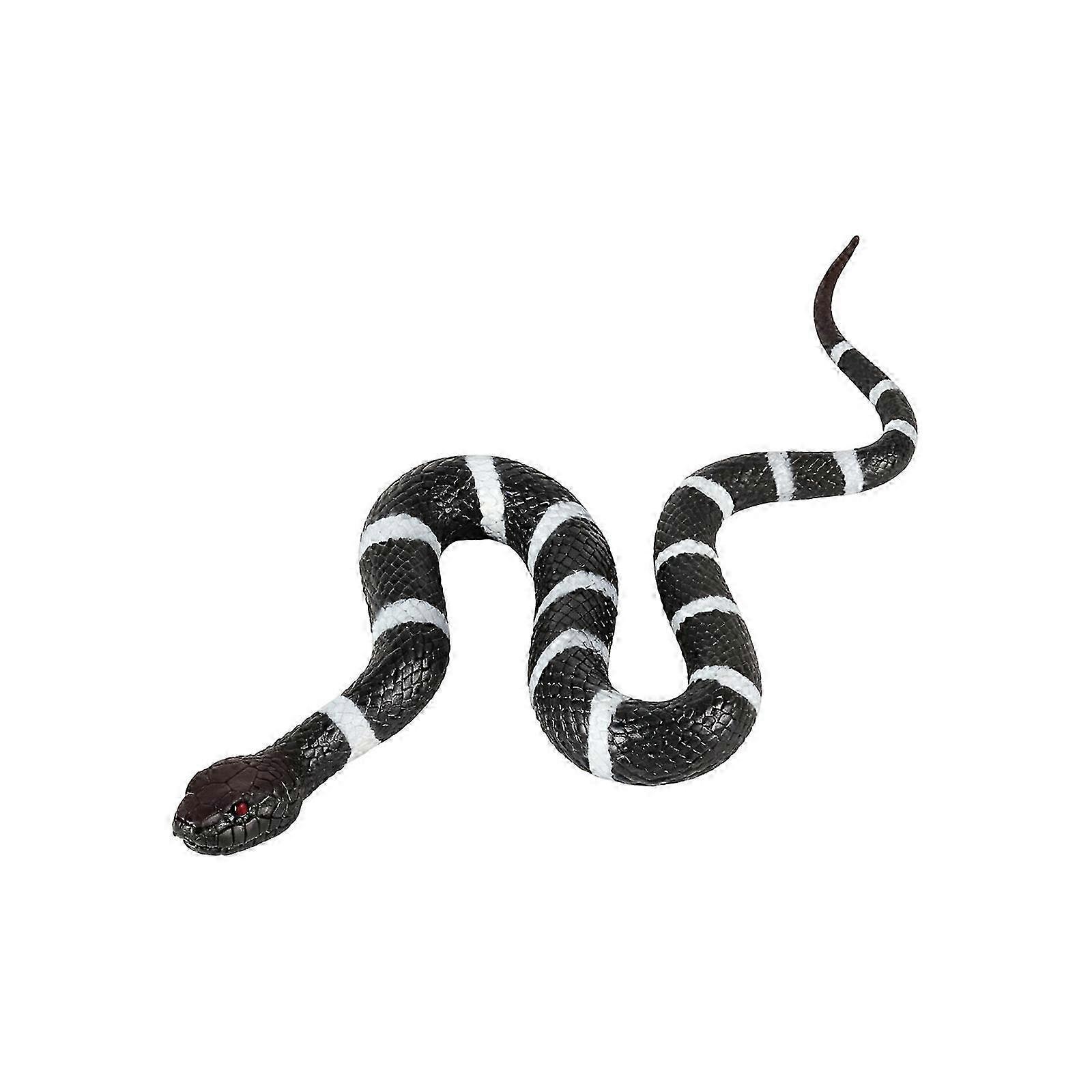 Soft TPR Bendable Realistic Snake Toy