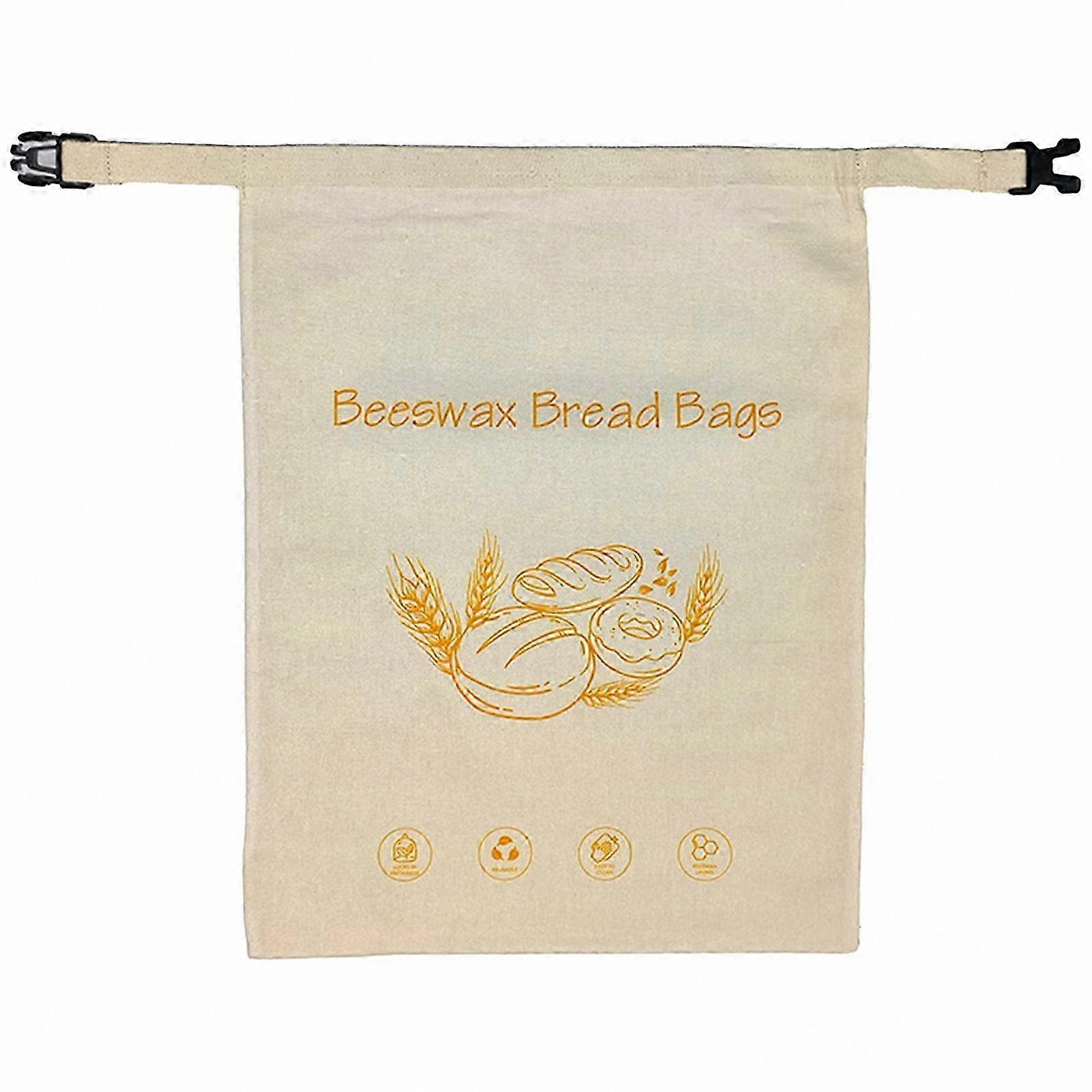 Beeswax Bread Bags Reusable Breathable