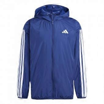 Adidas Mens 3S 3 Stripes Hooded Windbreaker