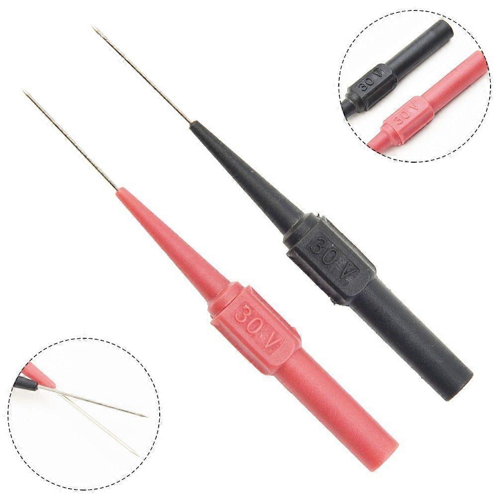 10Xtest Probe Measuring Device Clamp Copper Test Lead Test Probes Plug