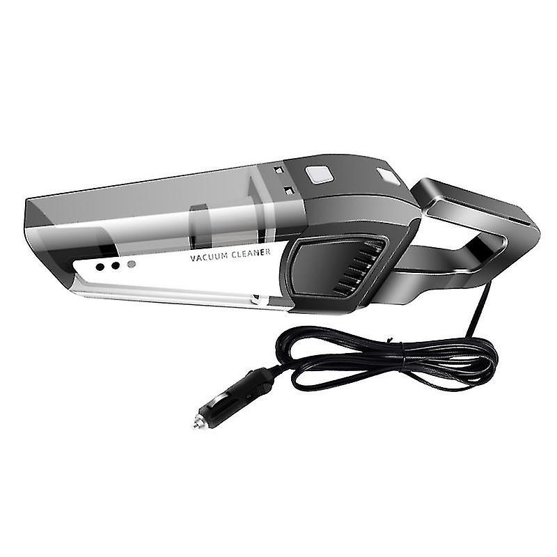 32,5X9x8cm Aspirapolvere neri 1 set Aspirapolvere montato su veicolo Pratico detergente per automobili (cablato)