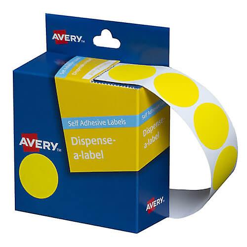 Avery Self Adhesive Dot Labels 24mm 500 Pieces Perfect For Colour Coding System