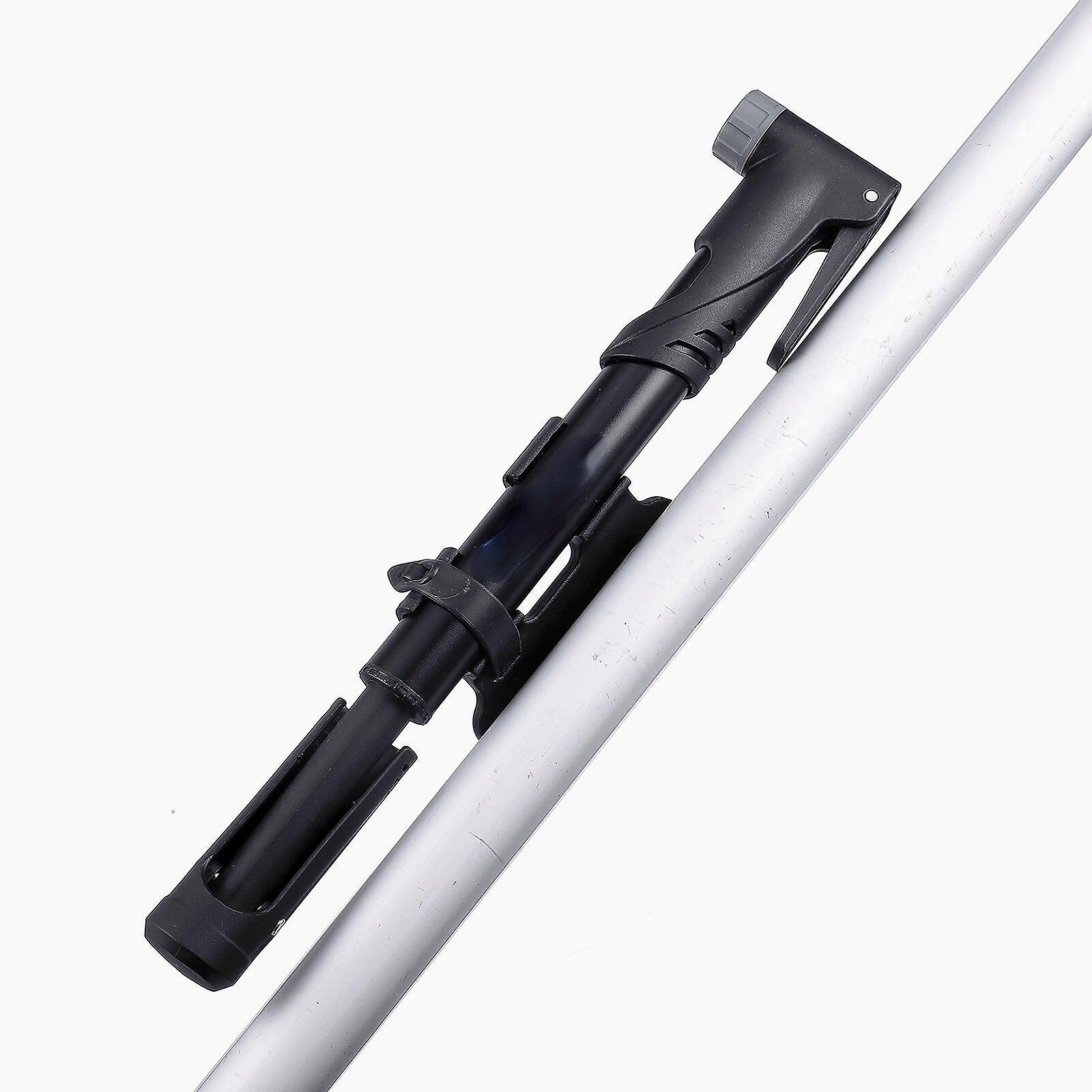 High Pressure Mini Bike Pump 120 Psi For Presta & Schrader Valves With Mounting Bracket