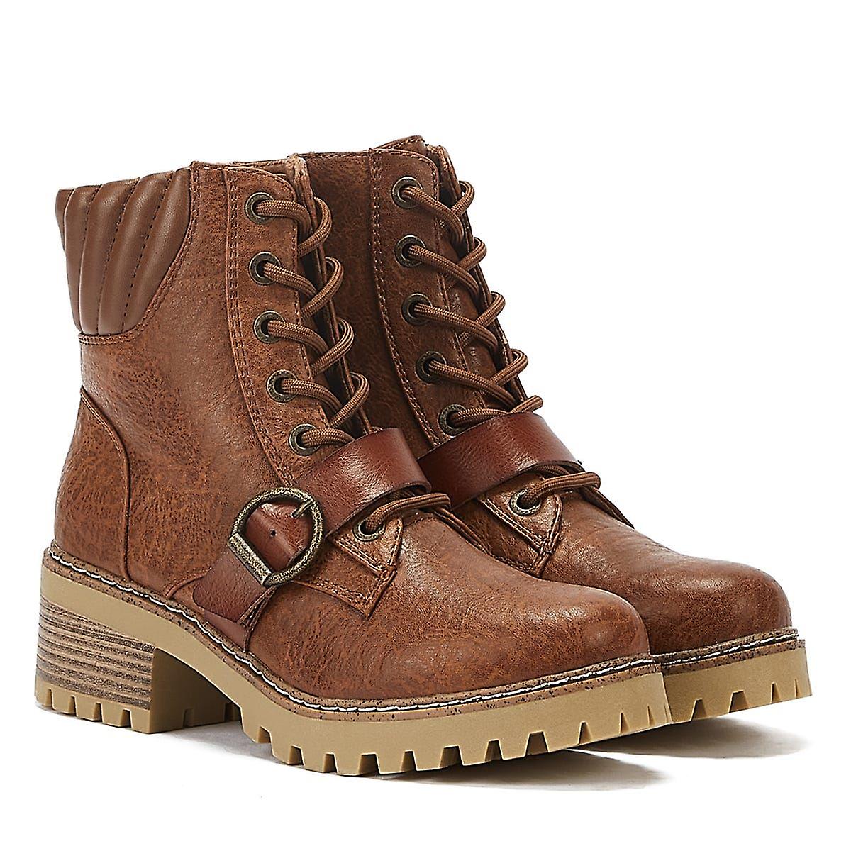 Blowfish Leif Womens Bark Waves Recycled Boots