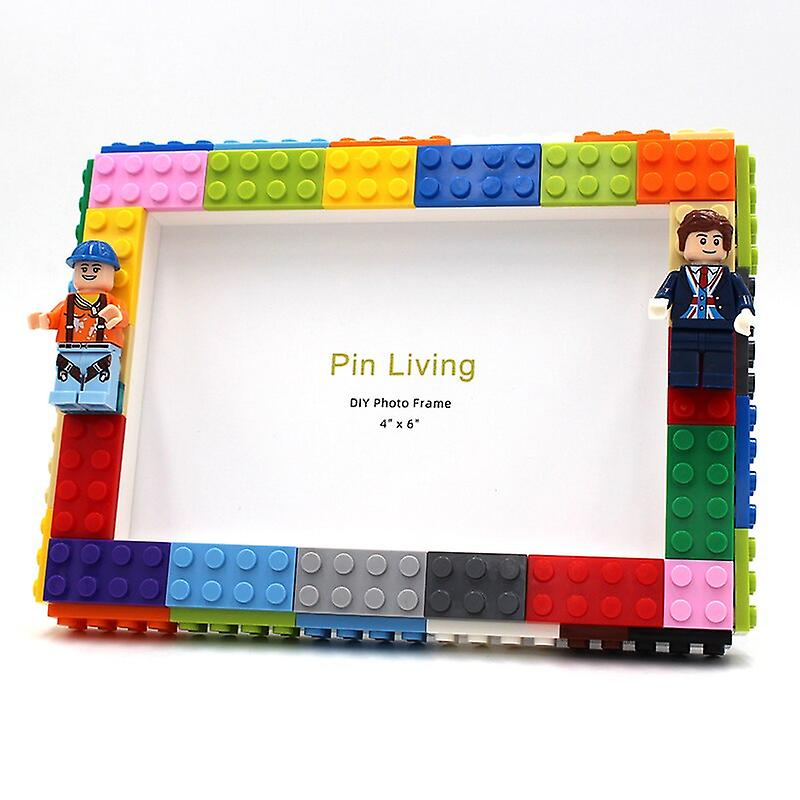 Diy Children's Building Block Photo Frame, Stage Setting, Character Combination, Creative Photo Wall, Event