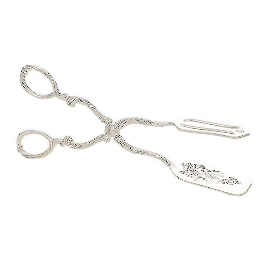 Gold Snack Cake Clip Salad Bread Pastry Clamp