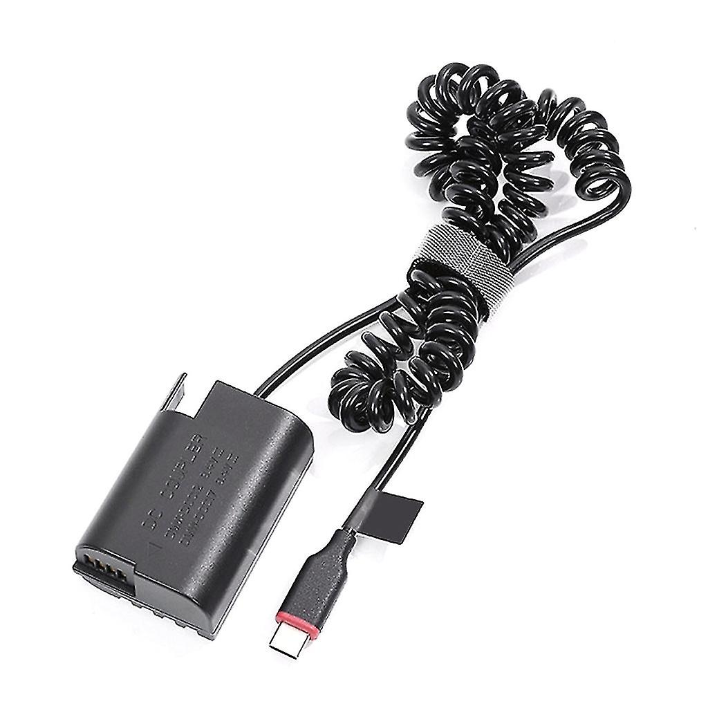 Kábel napájacieho adaptéra USB C Dmw-blk22 Dummy Batéria pre S5 S5k S5c Gh5 Gh5 Gh5s