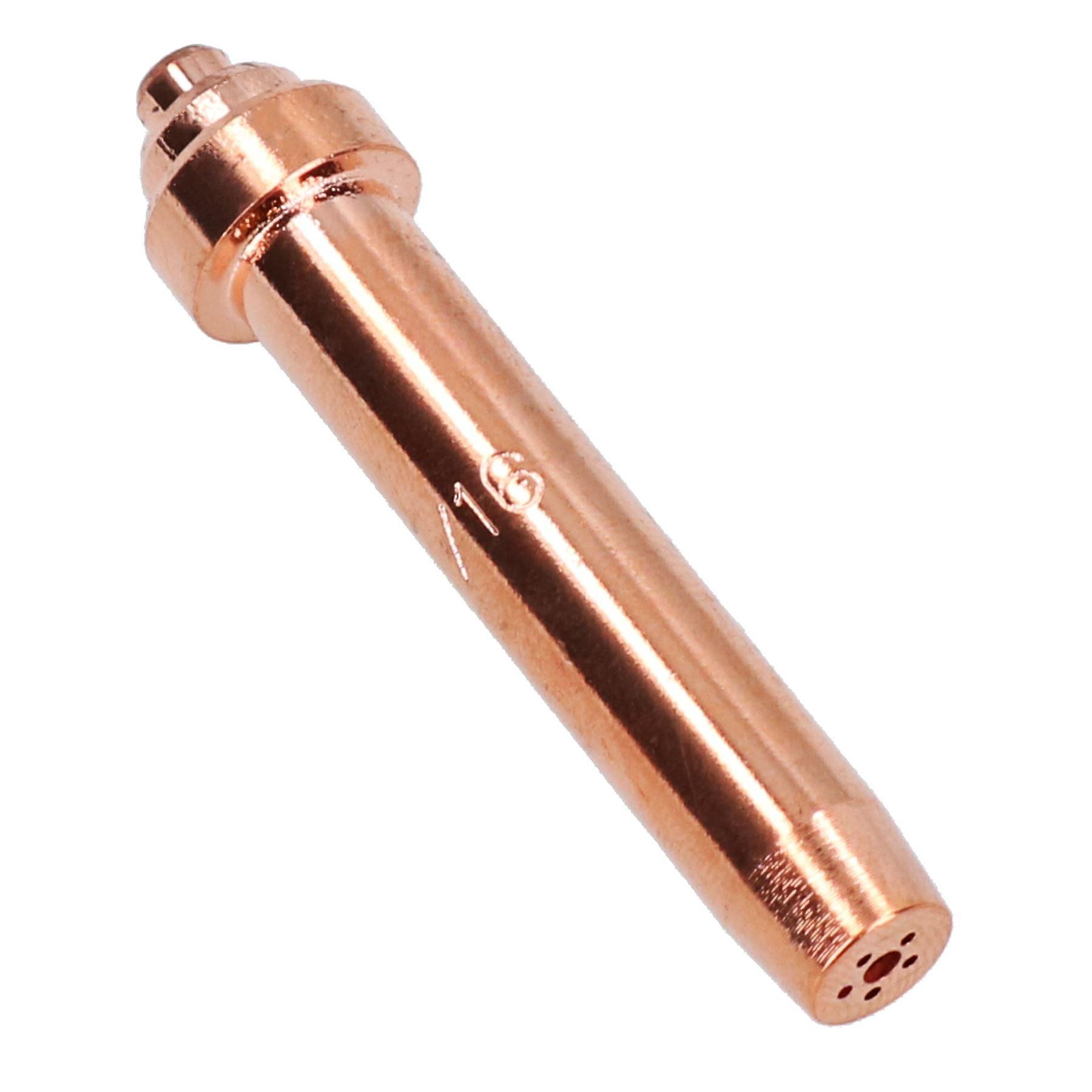Lightweight Oxy Acetylene Gas Cutting Nozzle Tip 1/16" 10-75mm Oxygen AFNM