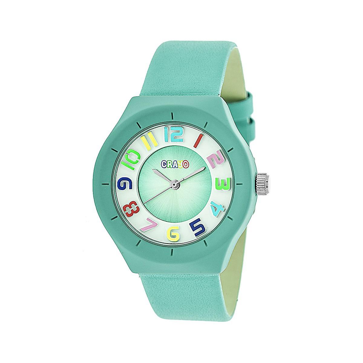 Crayo Atomic Unisex Watch - Turquoise