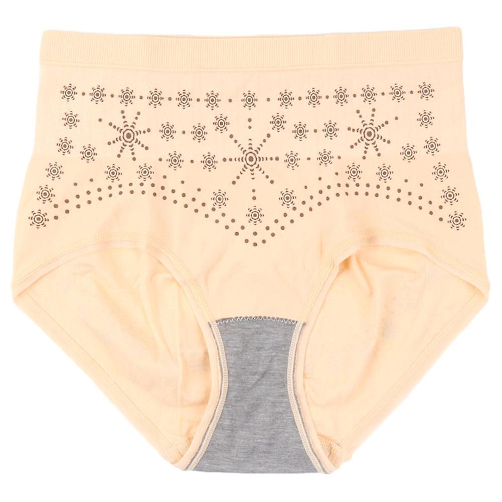 High Waist Underwear for Women Soft Breathable Elastic Slimming Panties with Graphene Crotch for Daily Wear Spring Summer