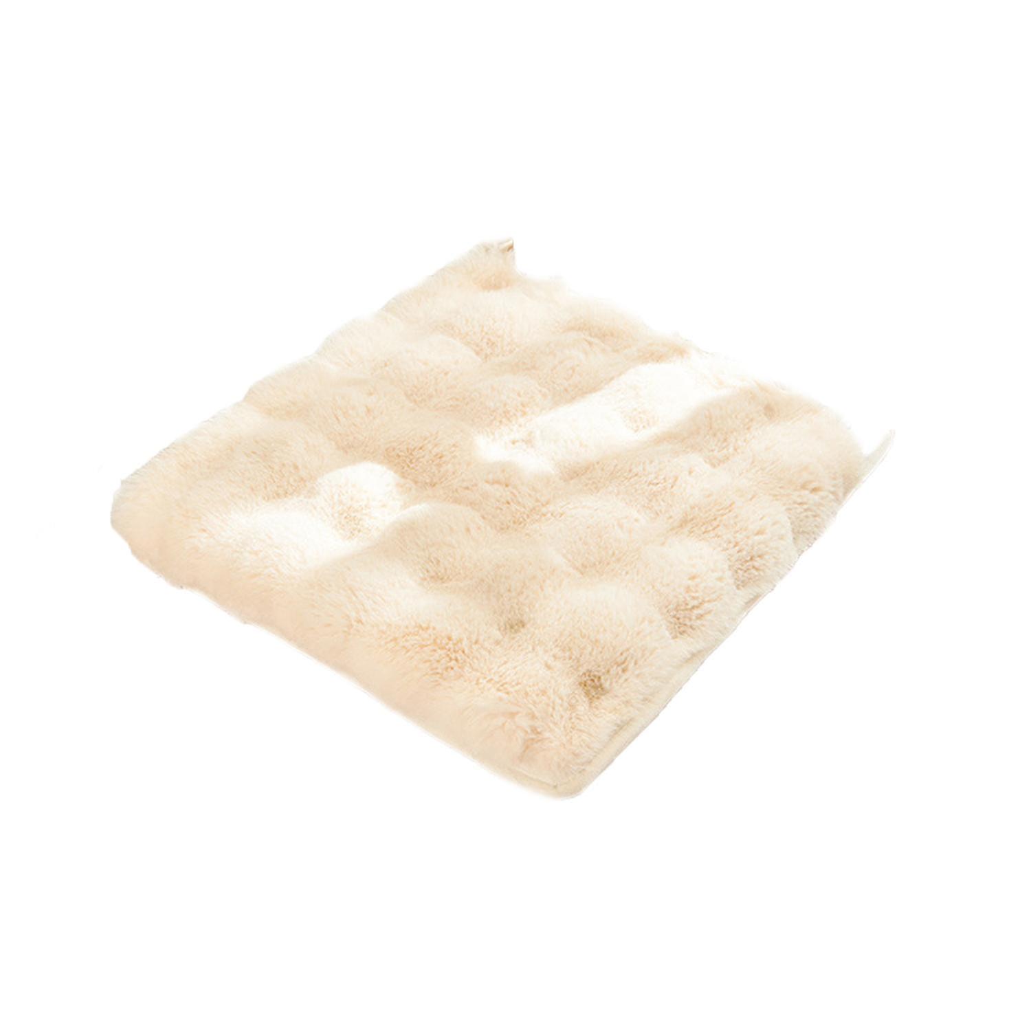 Chair Cushion Washable Soft Thick Keep Warm Relieve Pain Plush Material Seat Cushion Office Accessor