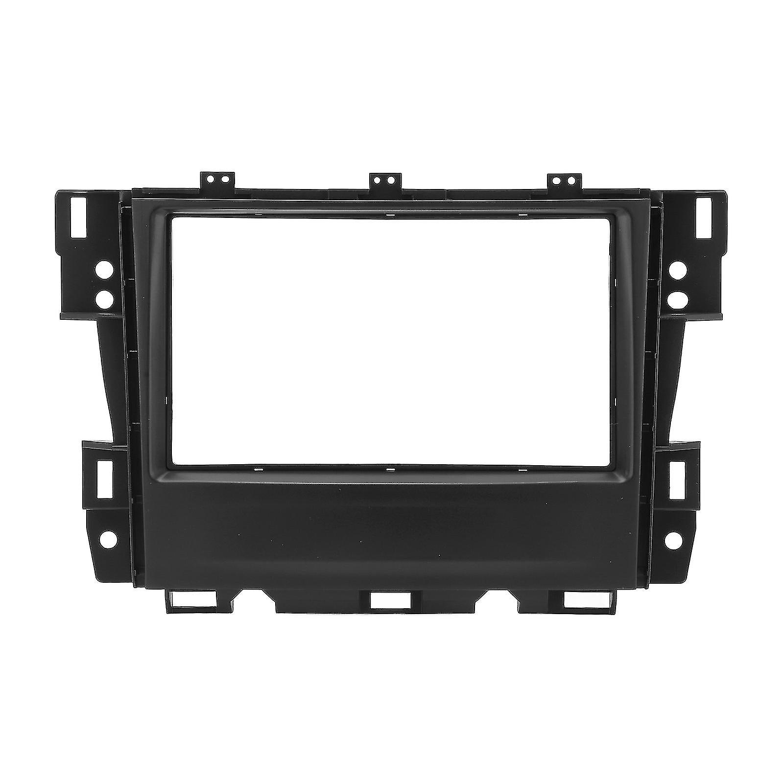 2Din Car Stereo Fram Fascia Cd Panel Trim Black Replacement For Nissan Teana 2din 2008