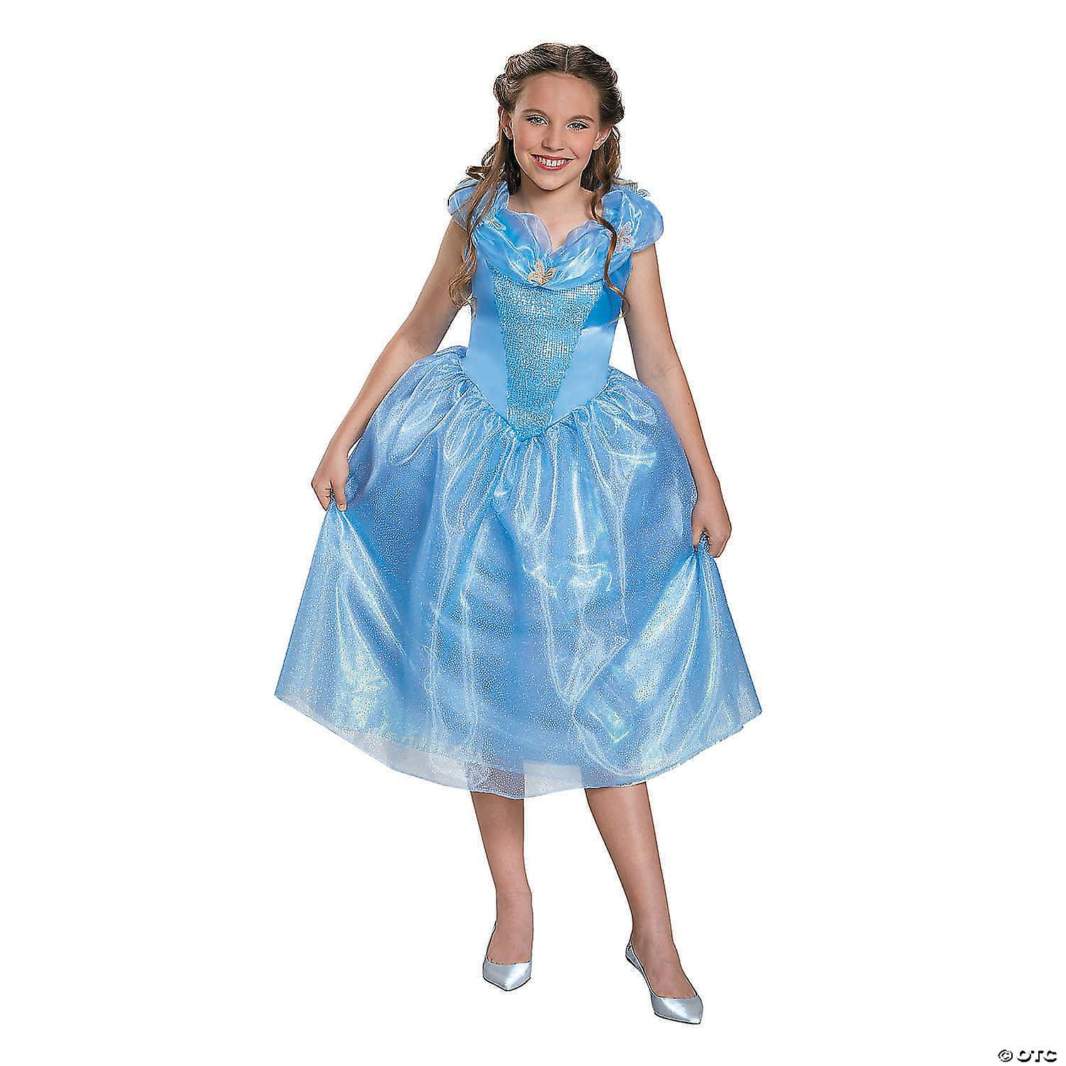 Tween Girl's Cinderella Costume - Medium