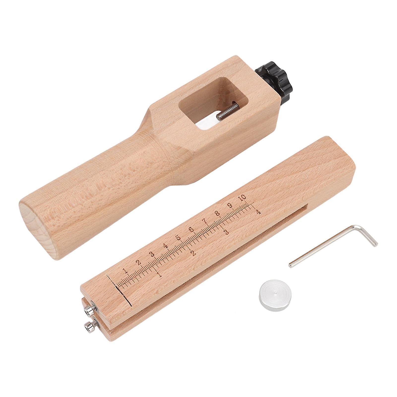 DTY Manual Cutting Tool, Wood Strip Cutter, Leather Cutter, Belt Cutter with Adjustable Rod