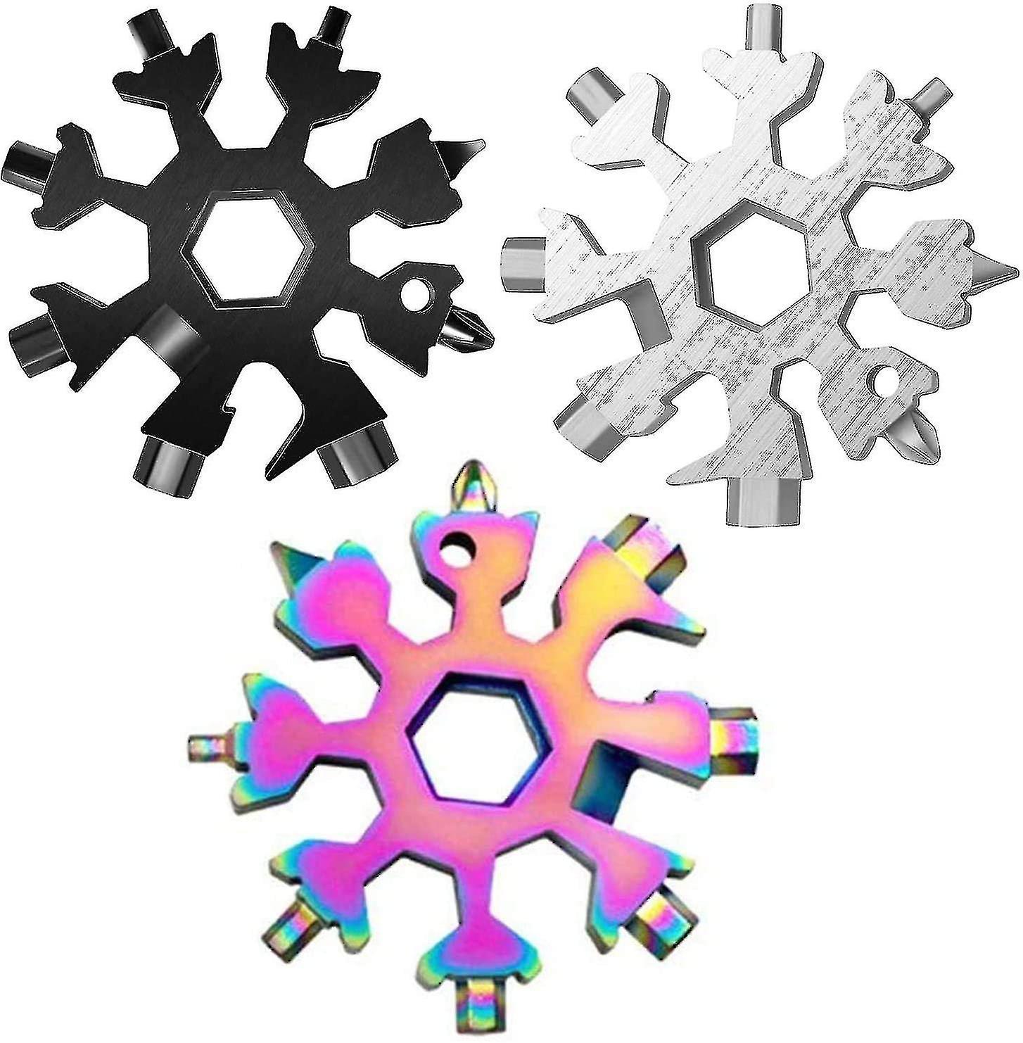 Snowflake Multi-tool 18 In 1 Snowflake Screwdriver Almighty Tool Portable