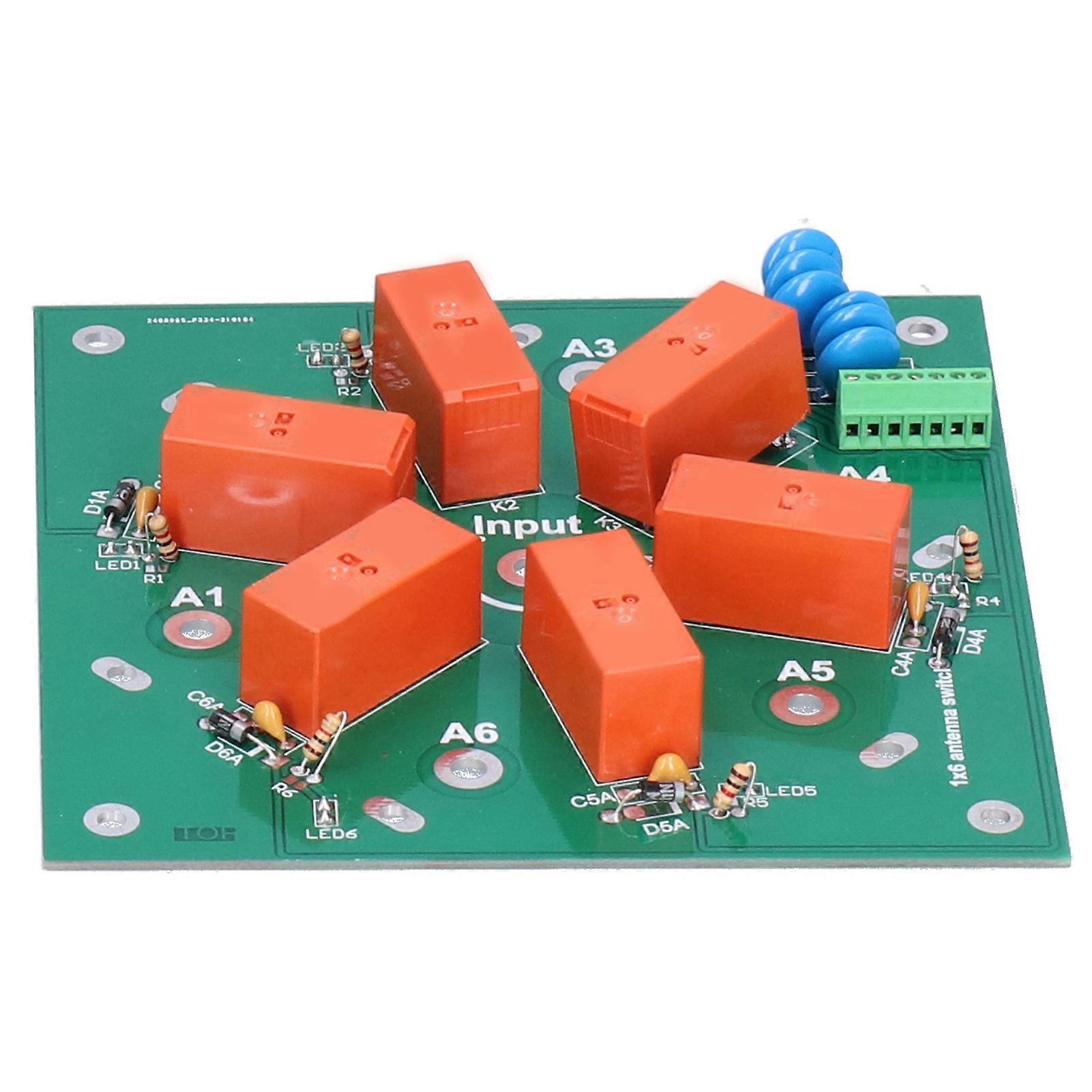 Antenna Switch Module 6:1 Coaxial Remote Finished Product Component 1.8MHz‑60MHz SO‑239