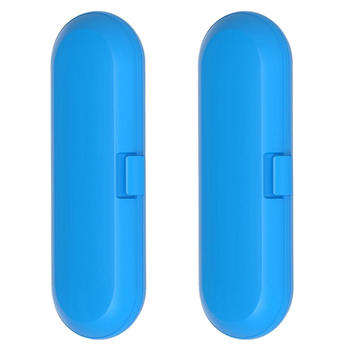 2Pcs Protable Electric Toothbrush Travel Box Storage Case for Universal Toothbrush Handle Tooth Bru