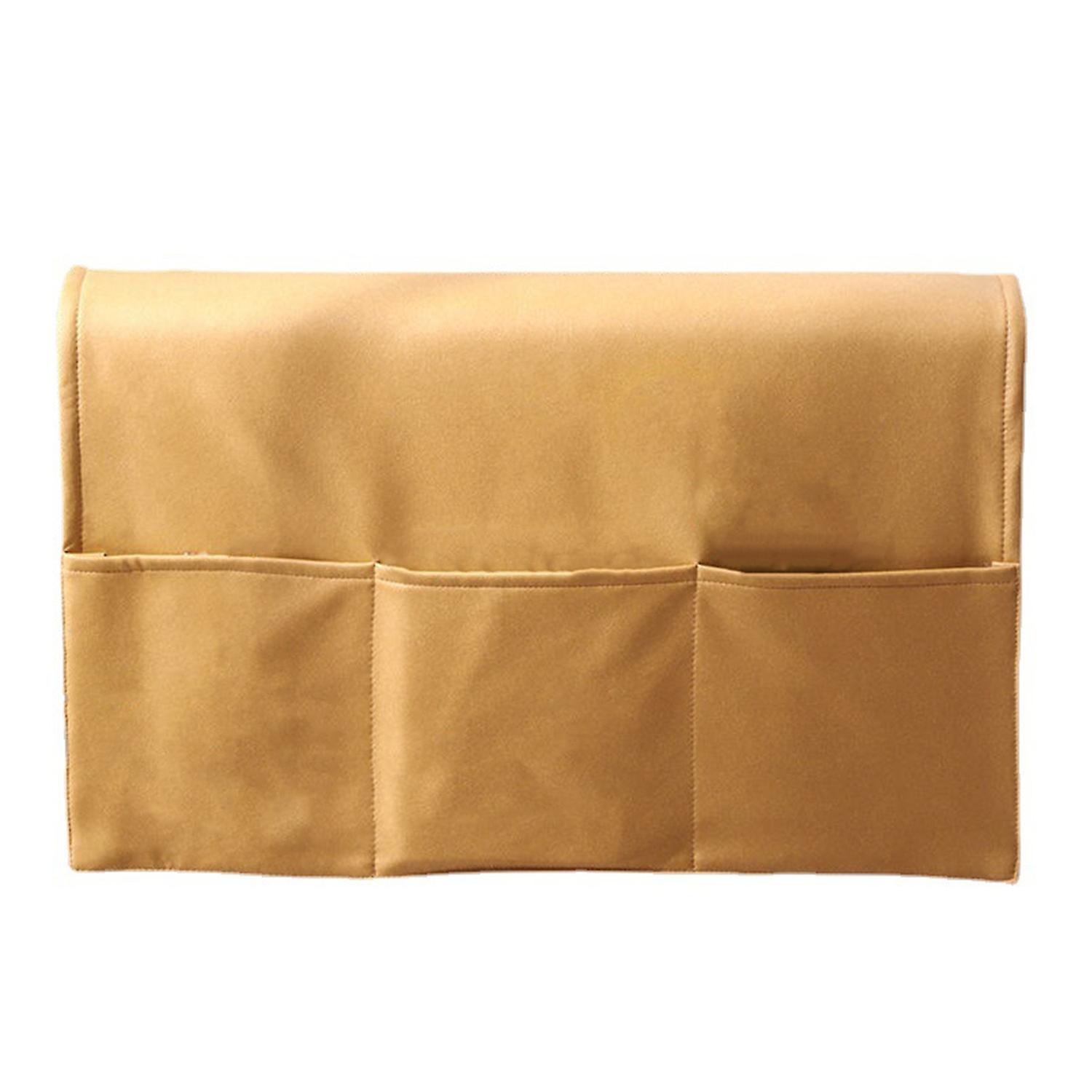 Sofa Hanging Bag Thickened Multi Grid Design High Capacity Dust-proof Waterproof Sofa Armrest Cover