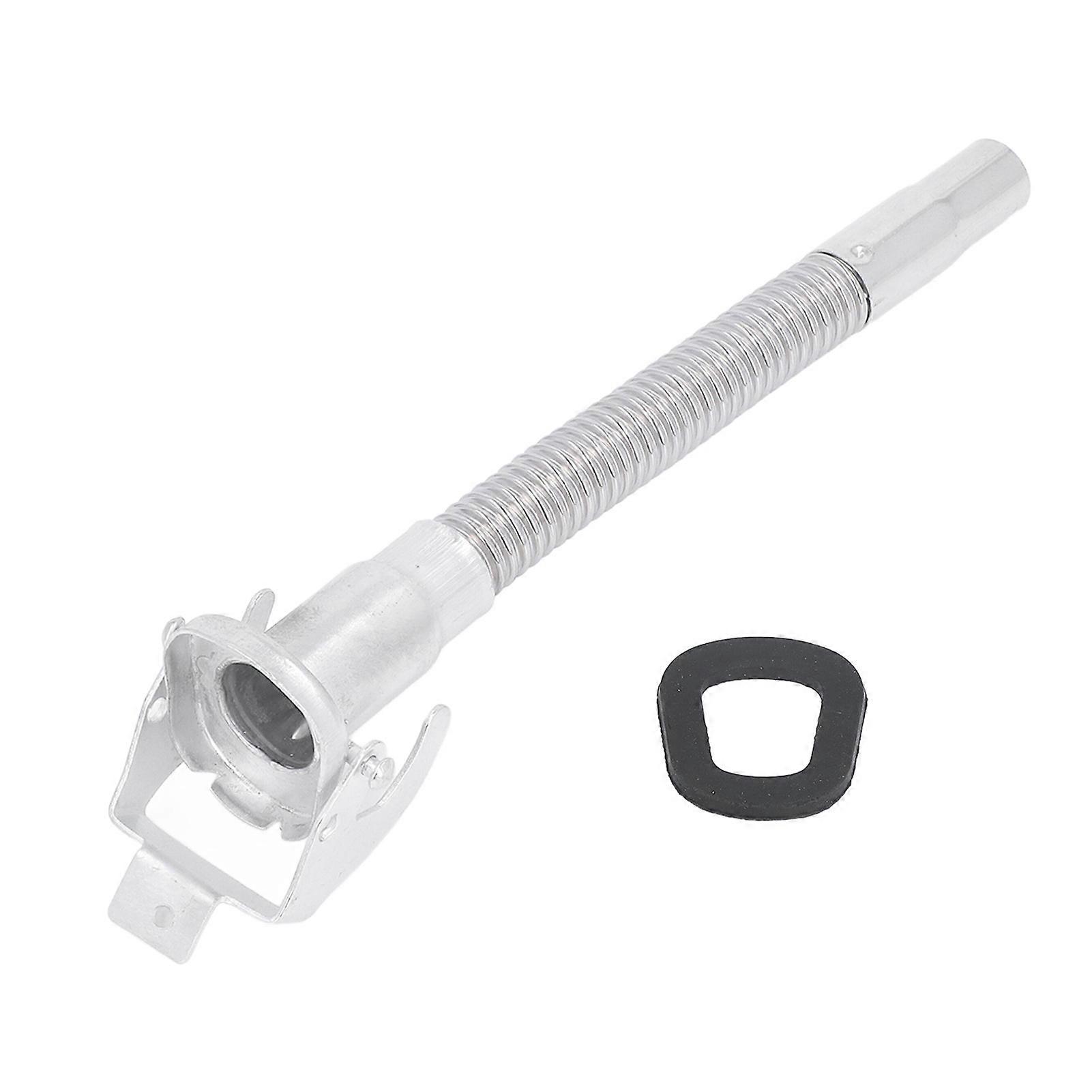 Tuyau de vidange d'huile, bec de réservoir de carburant, buse de bidon d'essence, flexible en acier inoxydable pour la vidange