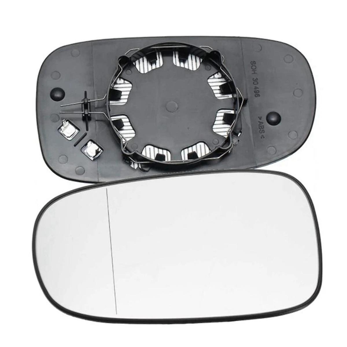 30495 30456 Wide Angle Rearview Mirror Lens Reversing Mirror Lens Heated Lens Automotive for Saab 9