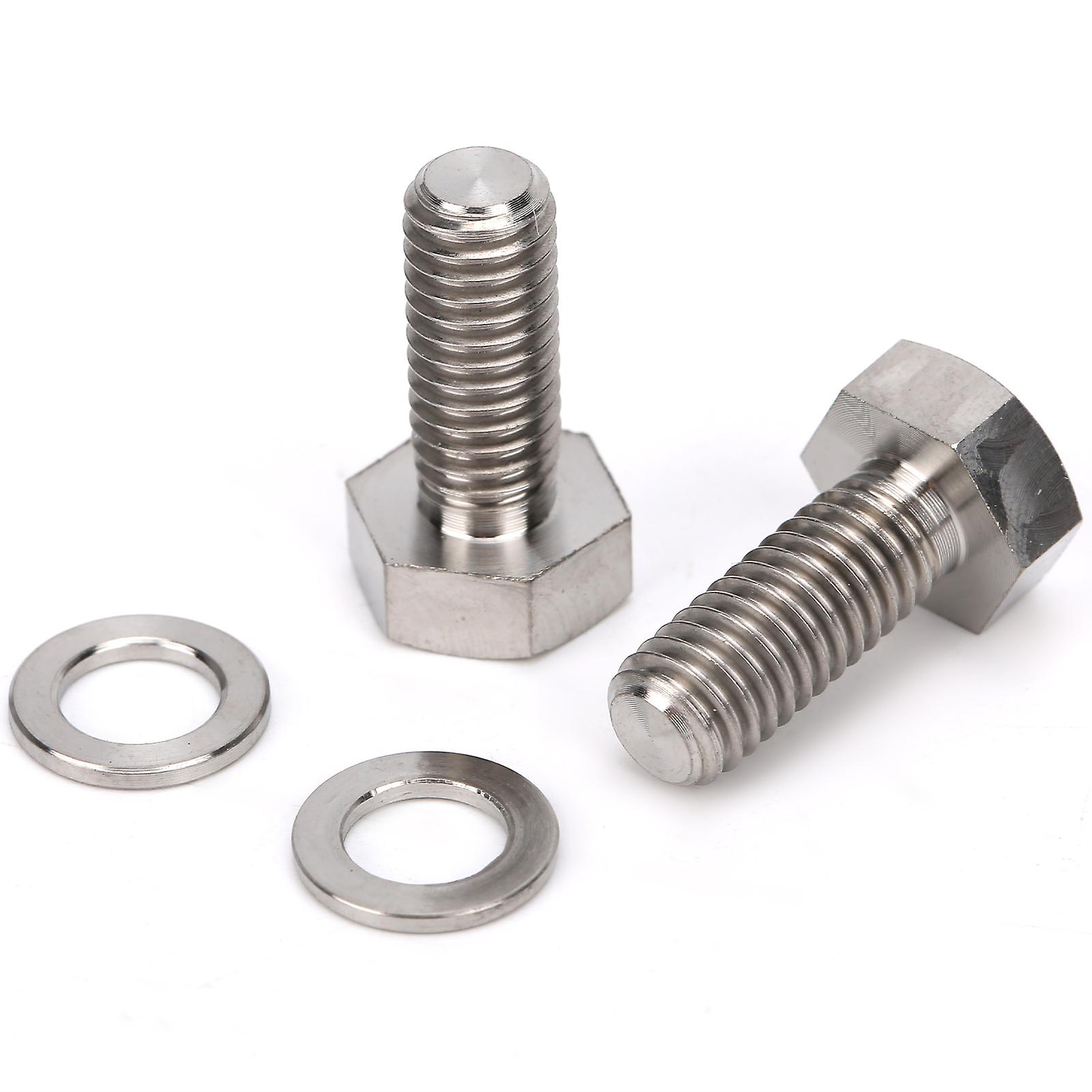 Brake Cables Fixing Bolt and Gasket Set for Brompton Folding Bicycle Modified Accessory Brake Cable Fixing Screw