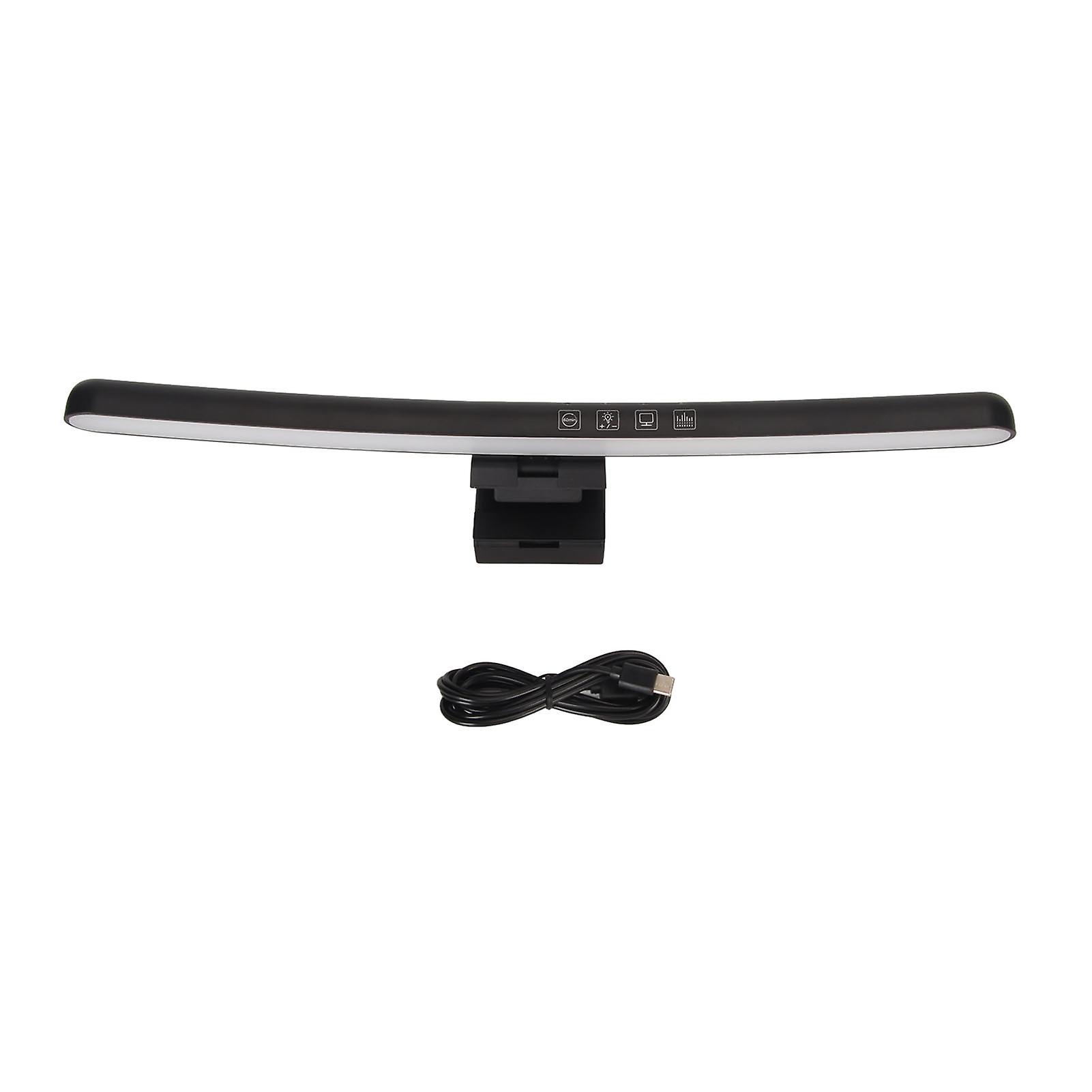 Computer LED Monitor Lamp with Touch Control Eye Care Stepless Dimming RGB Light for Desk