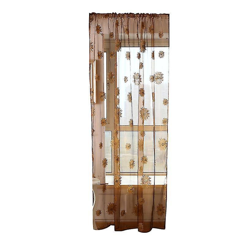 The New 1pcs Beautiful Voile Curtains