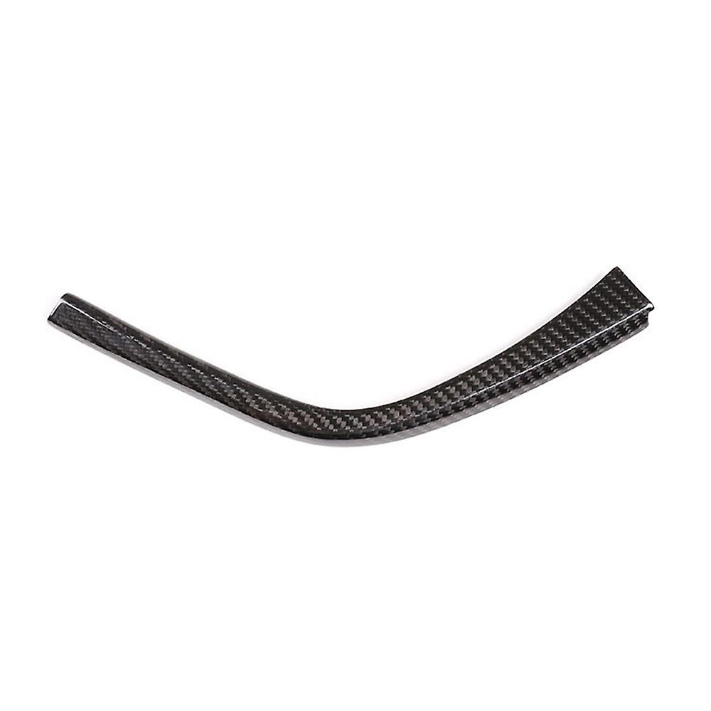 Real Carbon Fiber Car Gear Shift L Shape Strips Trim for F80 F82 F83 M3 2014-2018 LHD