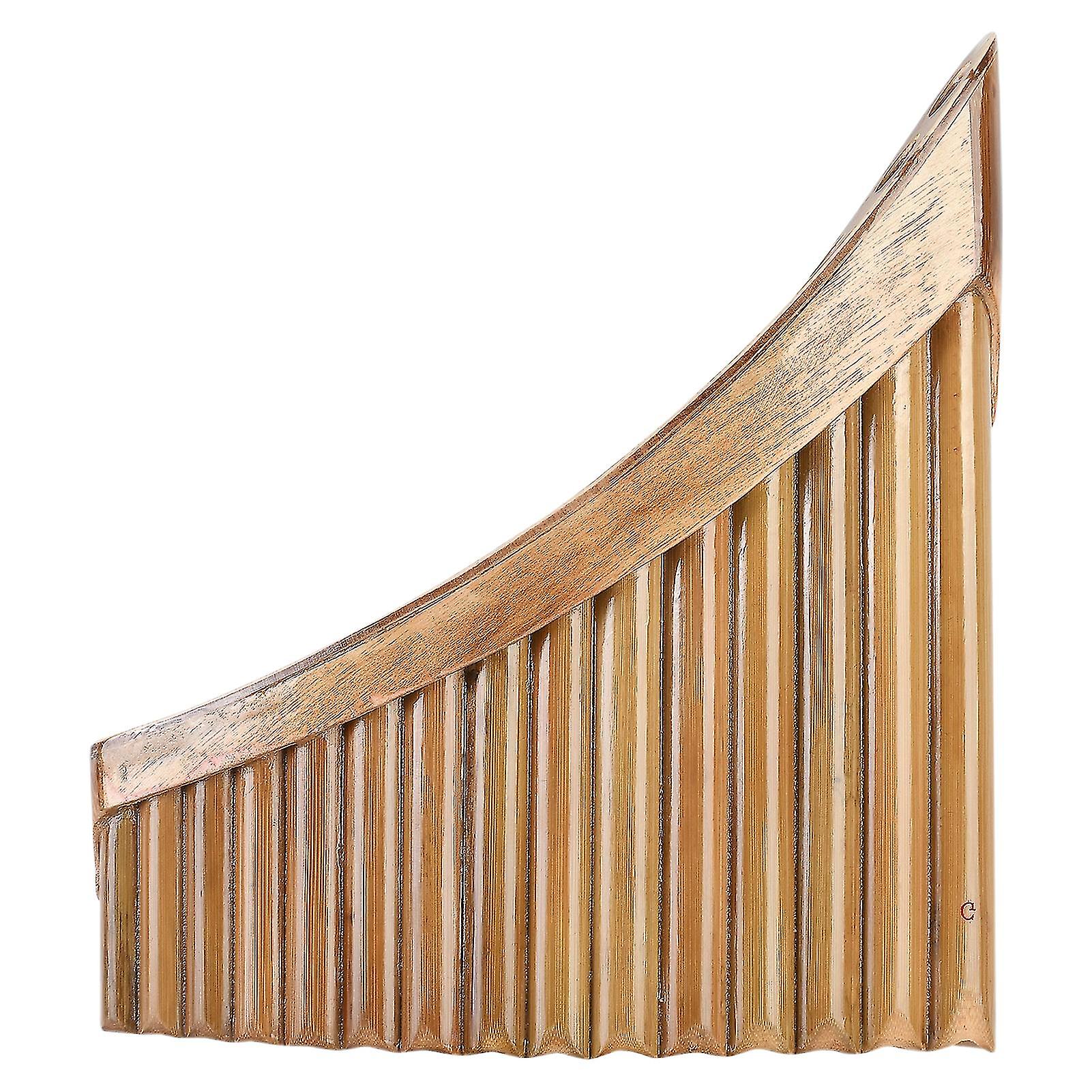 15 trubek Bambusová pánev Flétna G Klíč Čínský tradiční hudební nástroj Panpipes