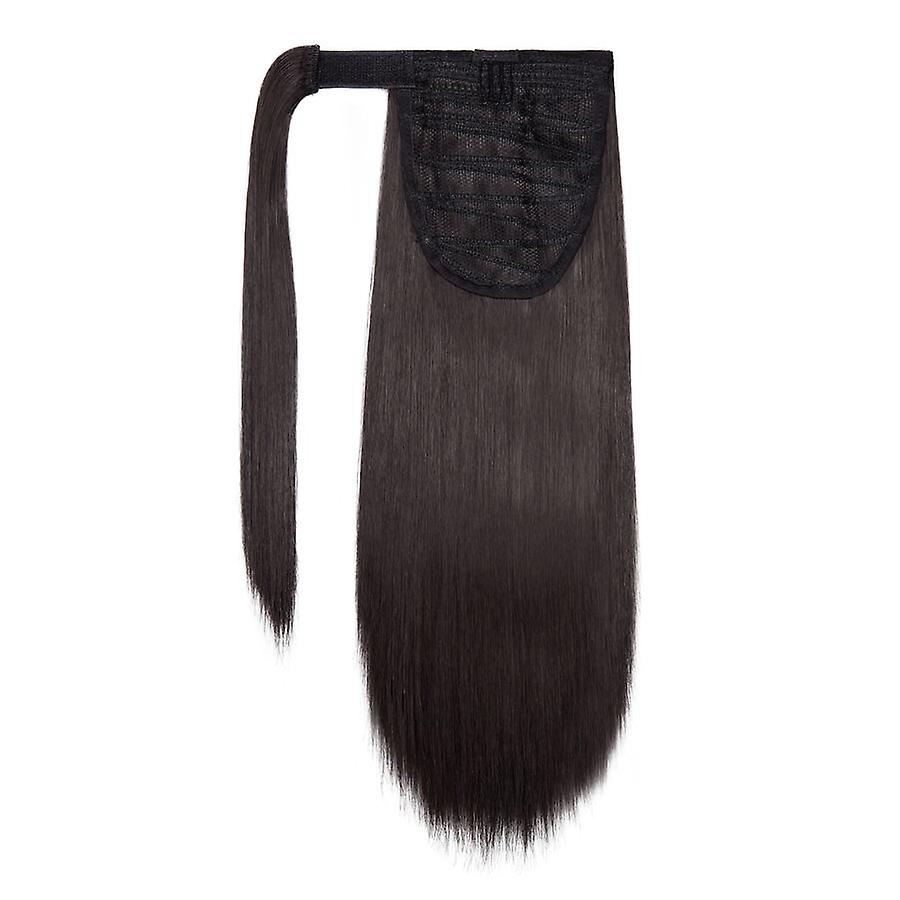 14Inch Short Straight Ponytail Extension Wrap Around Ponytail for Women