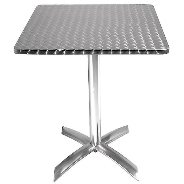 Leit 65 Aluminium Outdoor Square Flip Top Table Space Saver