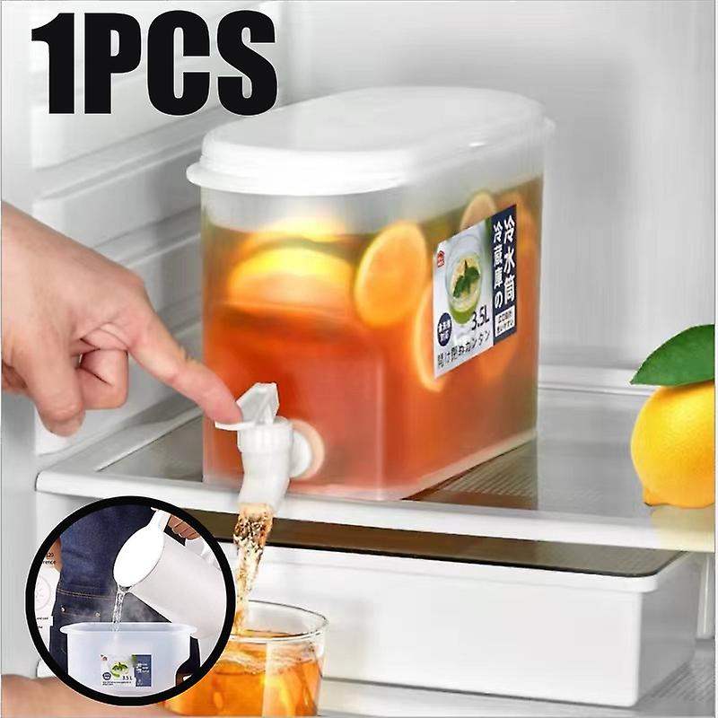 3.5L سعة كبيرة إبريق الماء البارد غلاية باردة مع صنبور في الثلاجة موزعات المشروبات المثلجة