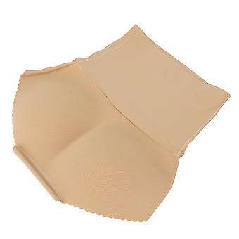 Women Body Shaping Shorts High Waist Buttock Lifting Abdomen Control Padded Butt Panties Skin ColorM
