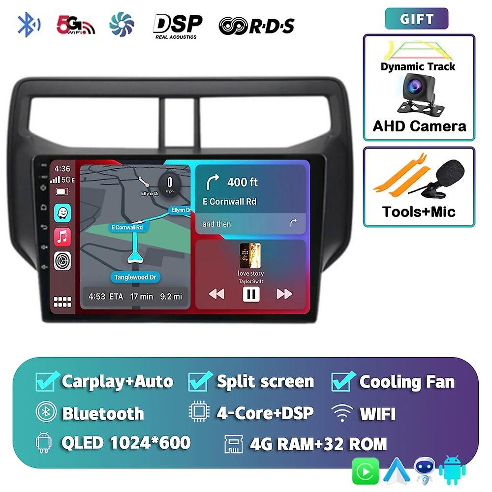 Android13 Carplay Auto Car Radio For Toyota Rush Daihatsu Terios 2017 2018 2019 2020 Player Gps Stereo Wifi+4g 360 Camera Bt Dsp