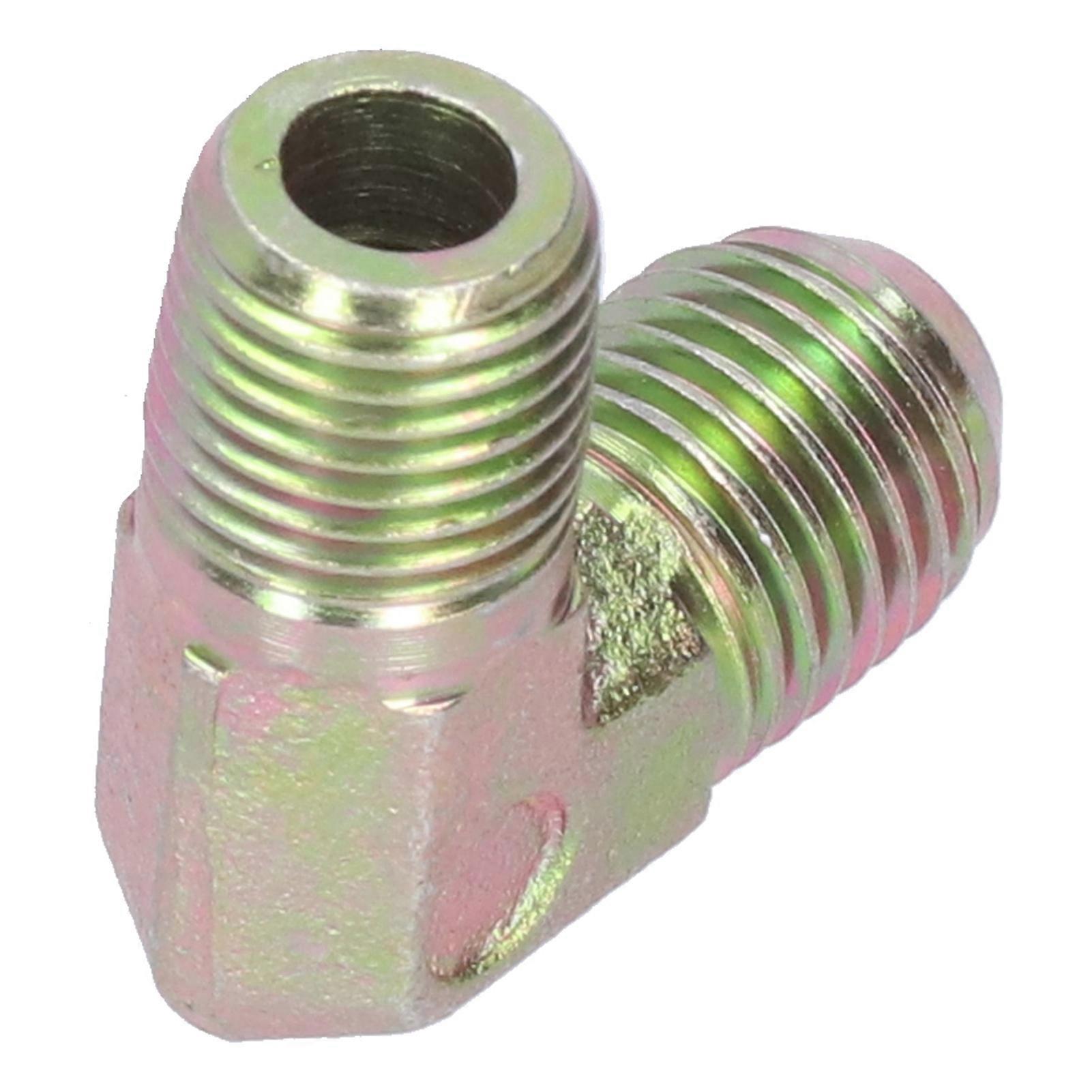 5pcs Steel Elbow 1/4 Corrosion Resistance Thread Replaceable Accessories For Air Compressor